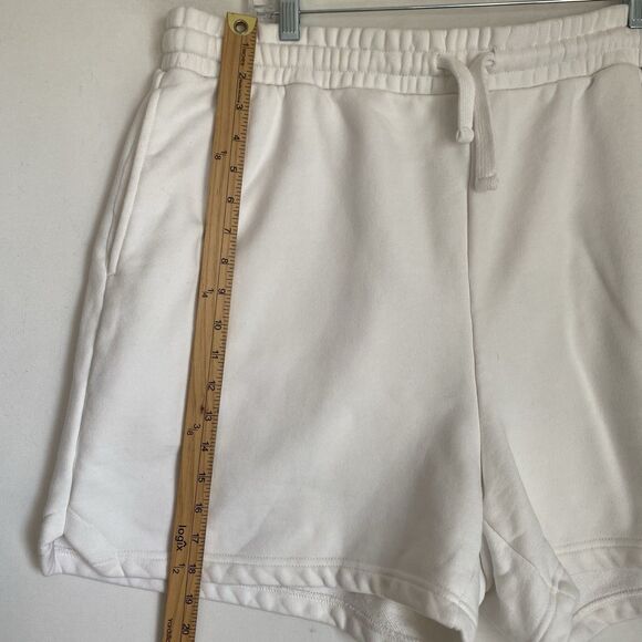 Forever 21 Hello Kitty 50th Anniversary Sweat Shorts Women XL White Casual - Picture 5 of 7